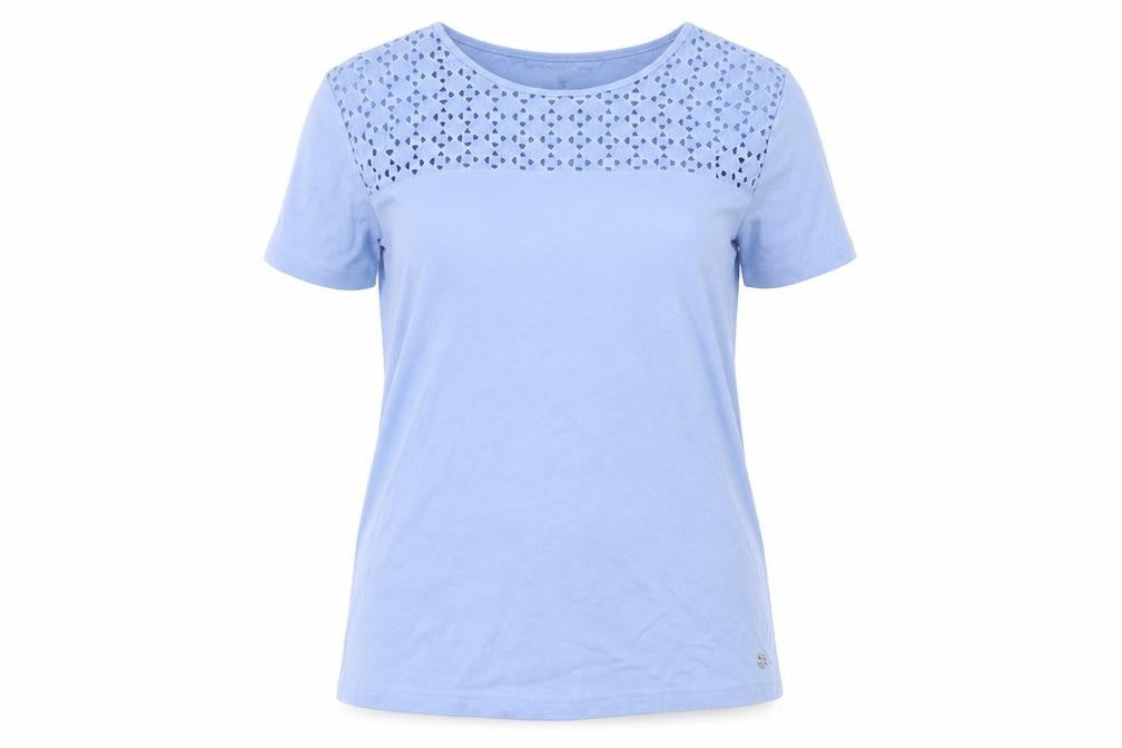 Womens UK Size 16 Maine Blue  T-Shirt