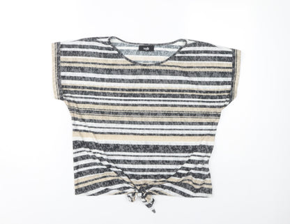 Womens UK Size 12 Wallis Multicoloured Basic T-Shirt
