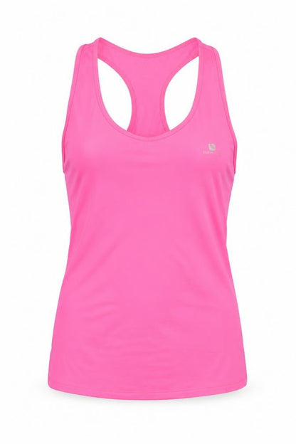 Womens UK Size 12 DECATHLON Pink Camisole Tank
