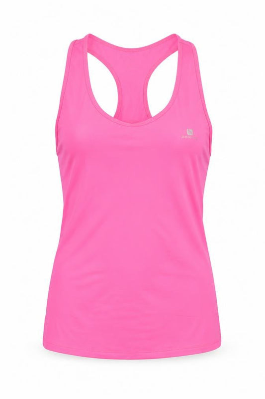 Womens UK Size 12 DECATHLON Pink Camisole Tank