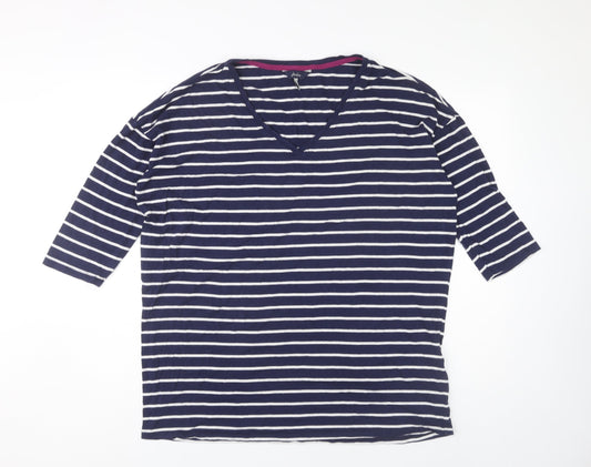 Womens UK Size 12 Joules Blue  T-Shirt