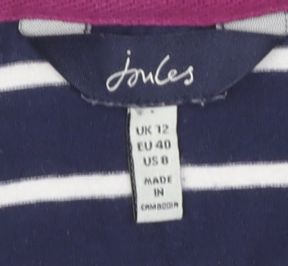 Womens UK Size 12 Joules Blue  T-Shirt