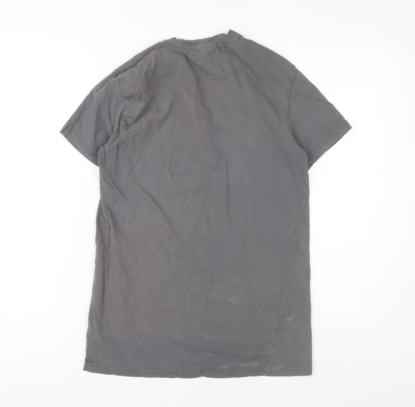 McKenzie Men's Grey Crew Neck T-Shirt, Size S