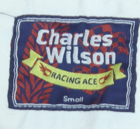 Charles Wilson Men's Red Polo Shirt Size S, Short Sleeve