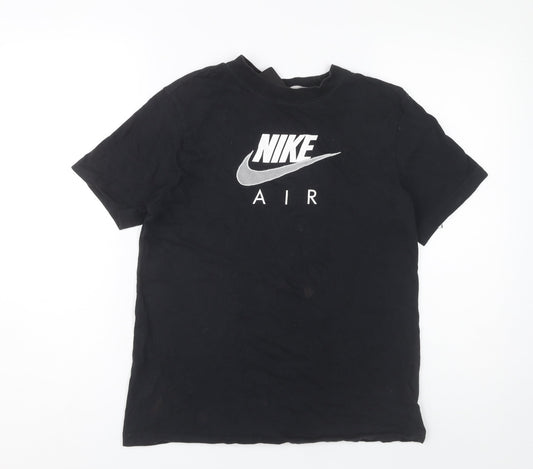 Nike Men's Black Crew Neck XS Logo T-Shirt