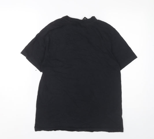 Nike Men's Black Crew Neck XS Logo T-Shirt