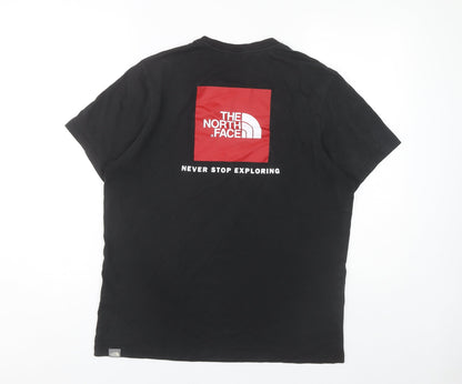 The North Face Men's Black Cotton T-Shirt M