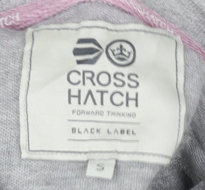 Crosshatch Men's Grey Polo Shirt, Size S, Casual Wear