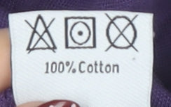 Charles Wilson Men's Purple Polo Shirt Small