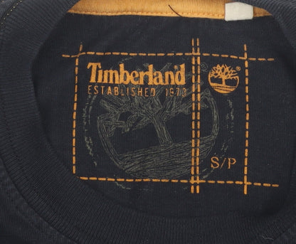 Timberland Men's Black Small Logo T-Shirt
