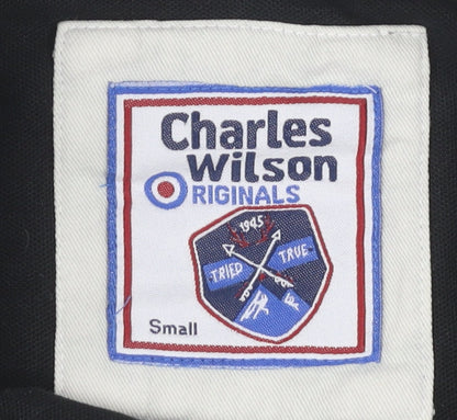 Charles Wilson Men's Black Polo Shirt, Small