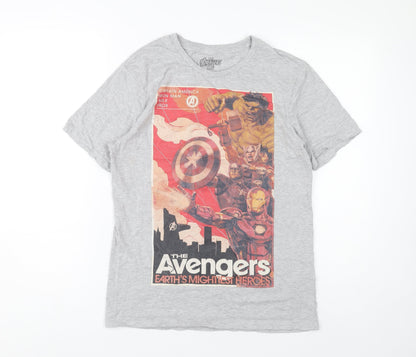 Marvel Avengers Grey Men's T-Shirt S