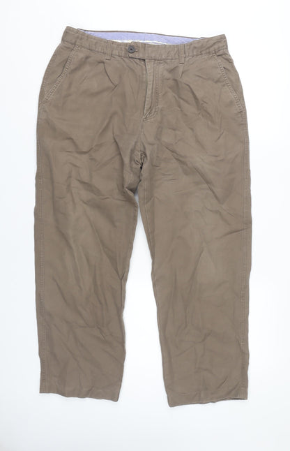 Austin Reed Men’s Brown Chino Trousers 36R