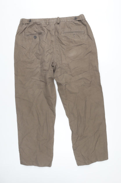 Austin Reed Men’s Brown Chino Trousers 36R