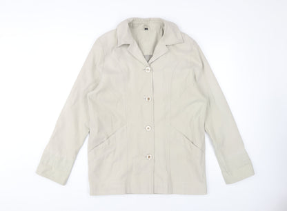 Womens UK Size 12 Klass Collection Beige Basic Jacket