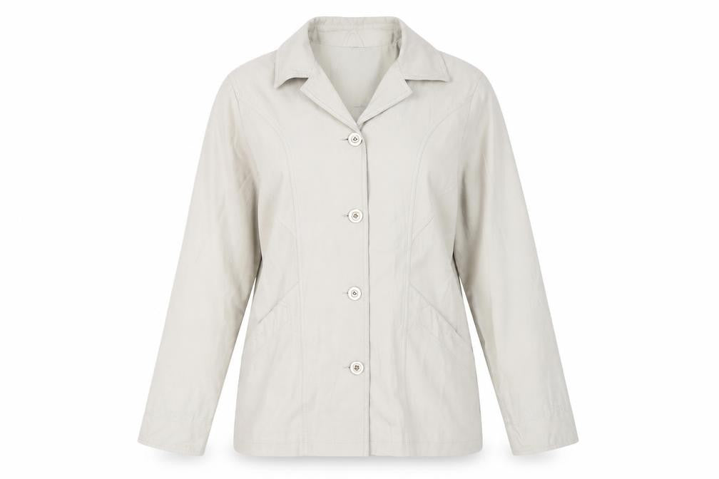 Womens UK Size 12 Klass Collection Beige Basic Jacket