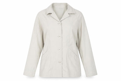 Womens UK Size 12 Klass Collection Beige Basic Jacket
