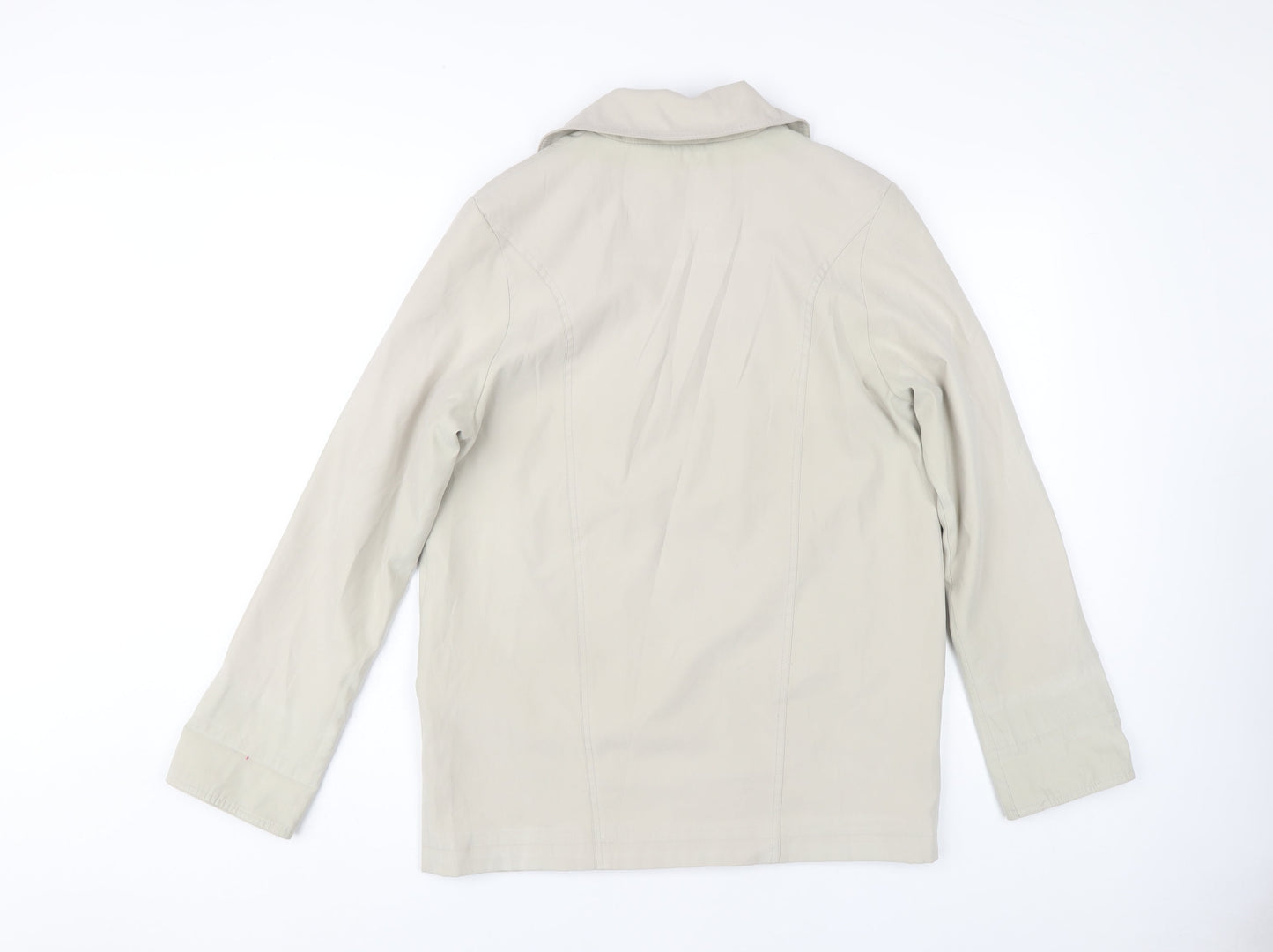 Womens UK Size 12 Klass Collection Beige Basic Jacket