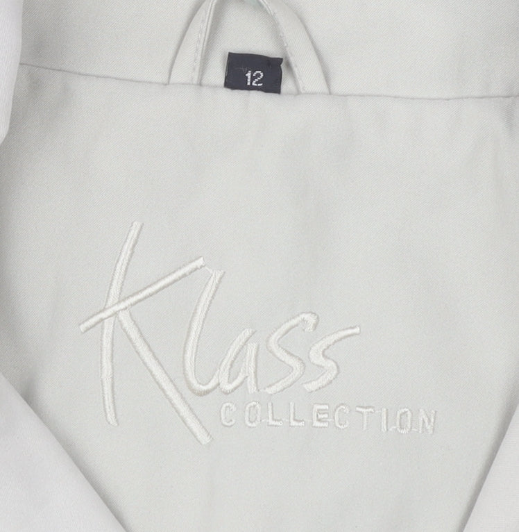 Womens UK Size 12 Klass Collection Beige Basic Jacket