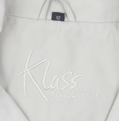 Womens UK Size 12 Klass Collection Beige Basic Jacket