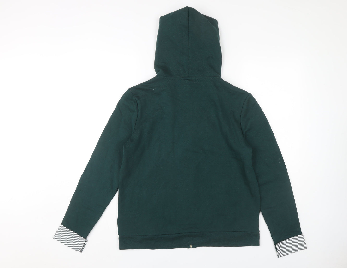 Springfield Women's Green Full Zip Hoodie Size 12