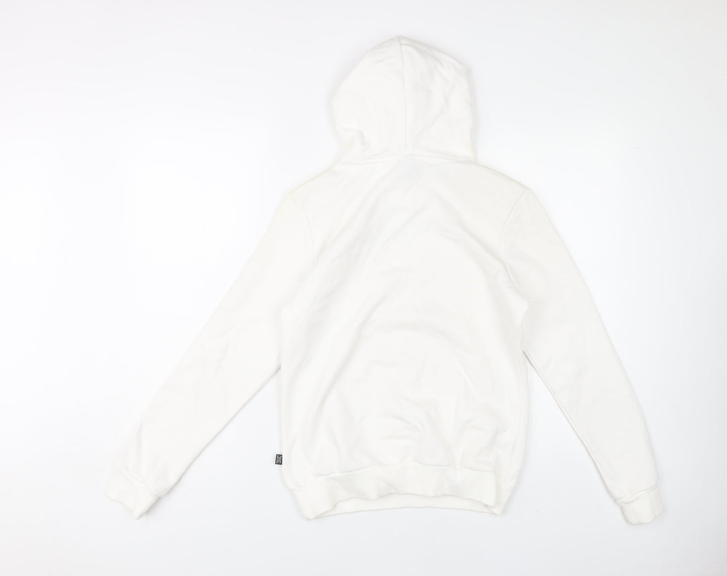 Puma Women's White S Pullover Hoodie - Casual, Gym