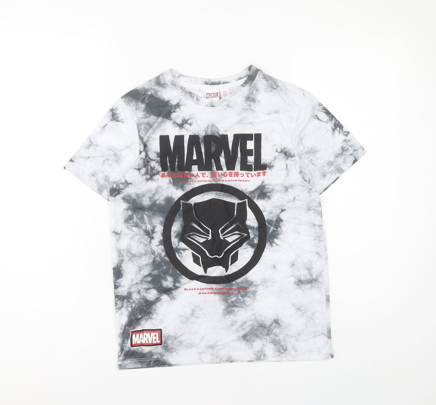 Marvel Boys Black Panther T-Shirt 10-11 Years Multicoloured
