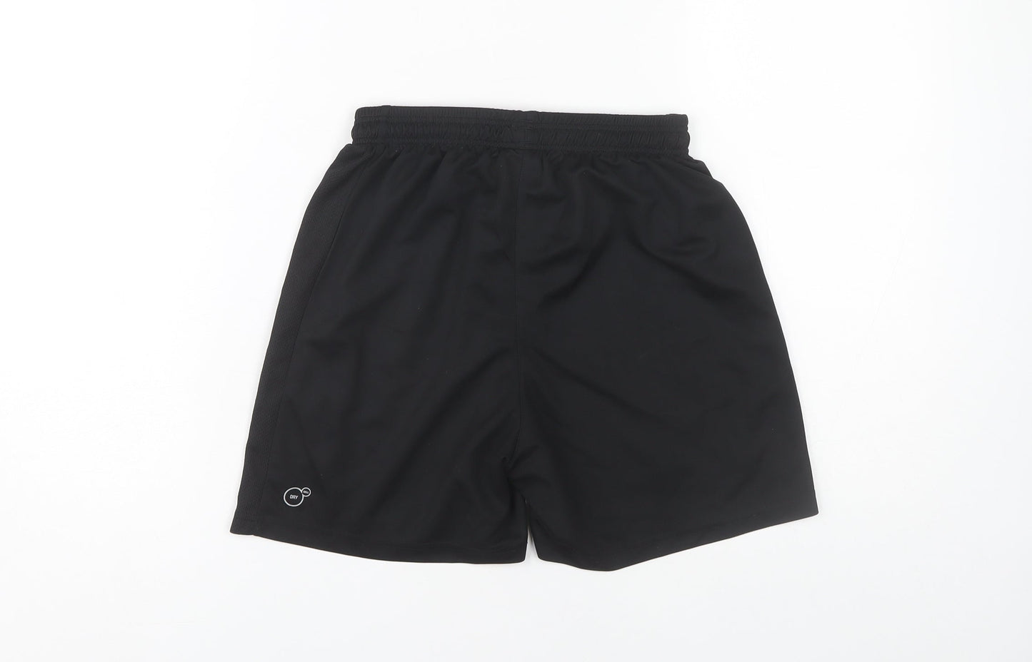 Puma Boys Black Athletic Shorts Size 14 Years