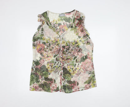 Womens UK Size 14 Wallis Multicoloured  Blouse