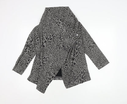 Womens UK Size 8 Marks and Spencer Grey Cardigan Jumper