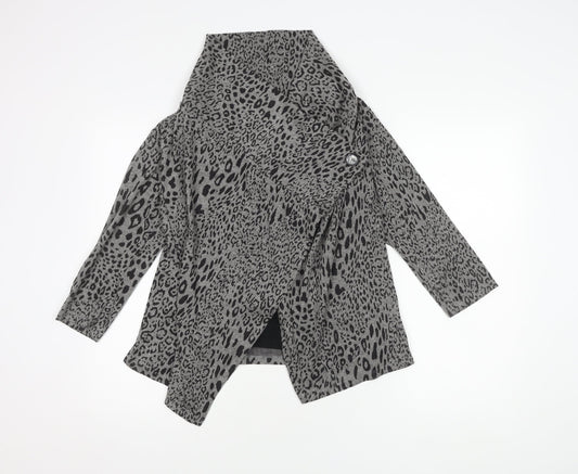 Womens UK Size 8 Marks and Spencer Grey Cardigan Jumper