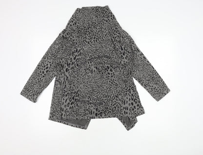 Womens UK Size 8 Marks and Spencer Grey Cardigan Jumper