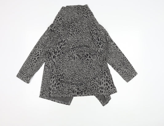 Womens UK Size 8 Marks and Spencer Grey Cardigan Jumper