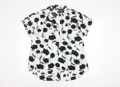 Womens UK Size 10 Marks and Spencer Ivory  Blouse