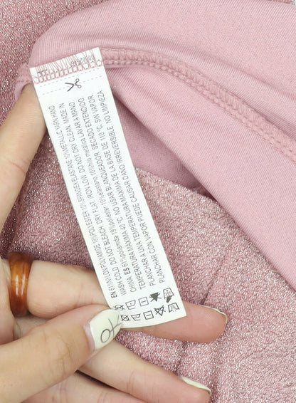 Forever 21 Women's Pink Mini Dress Size 8 Party Wear