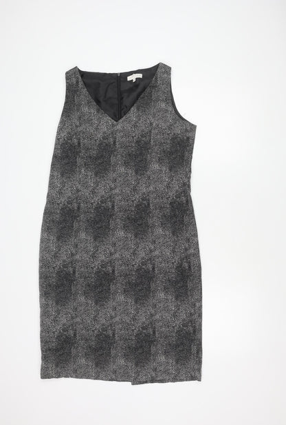 Lakeland Women's Black Sheath Dress Size 14 Sleeveless
