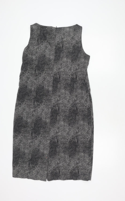 Lakeland Women's Black Sheath Dress Size 14 Sleeveless