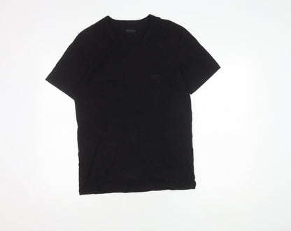Mens UK Size M HUGO BOSS Black  T-Shirt