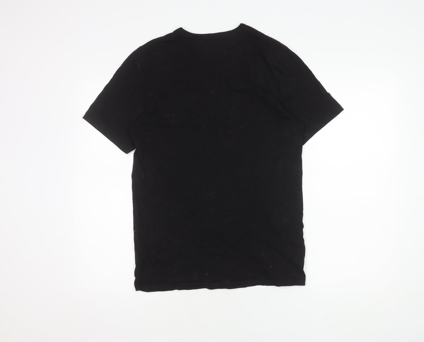 Mens UK Size M HUGO BOSS Black  T-Shirt