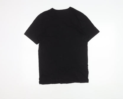 Mens UK Size M HUGO BOSS Black  T-Shirt