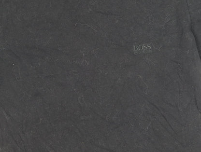 Mens UK Size M HUGO BOSS Black  T-Shirt