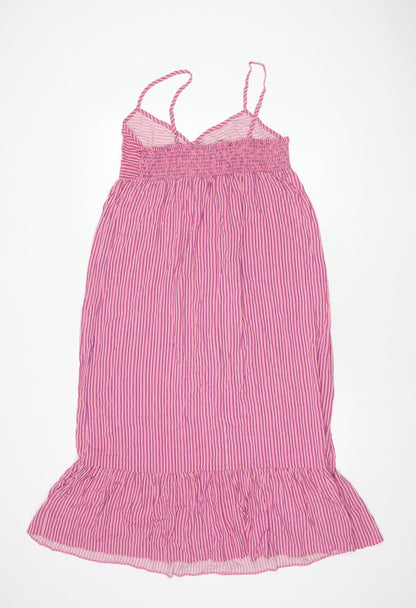 New Look Women's Multicoloured Slip Dress Size 14