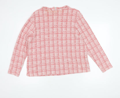 Womens UK Size 18 Marks and Spencer Red Classic Blouse