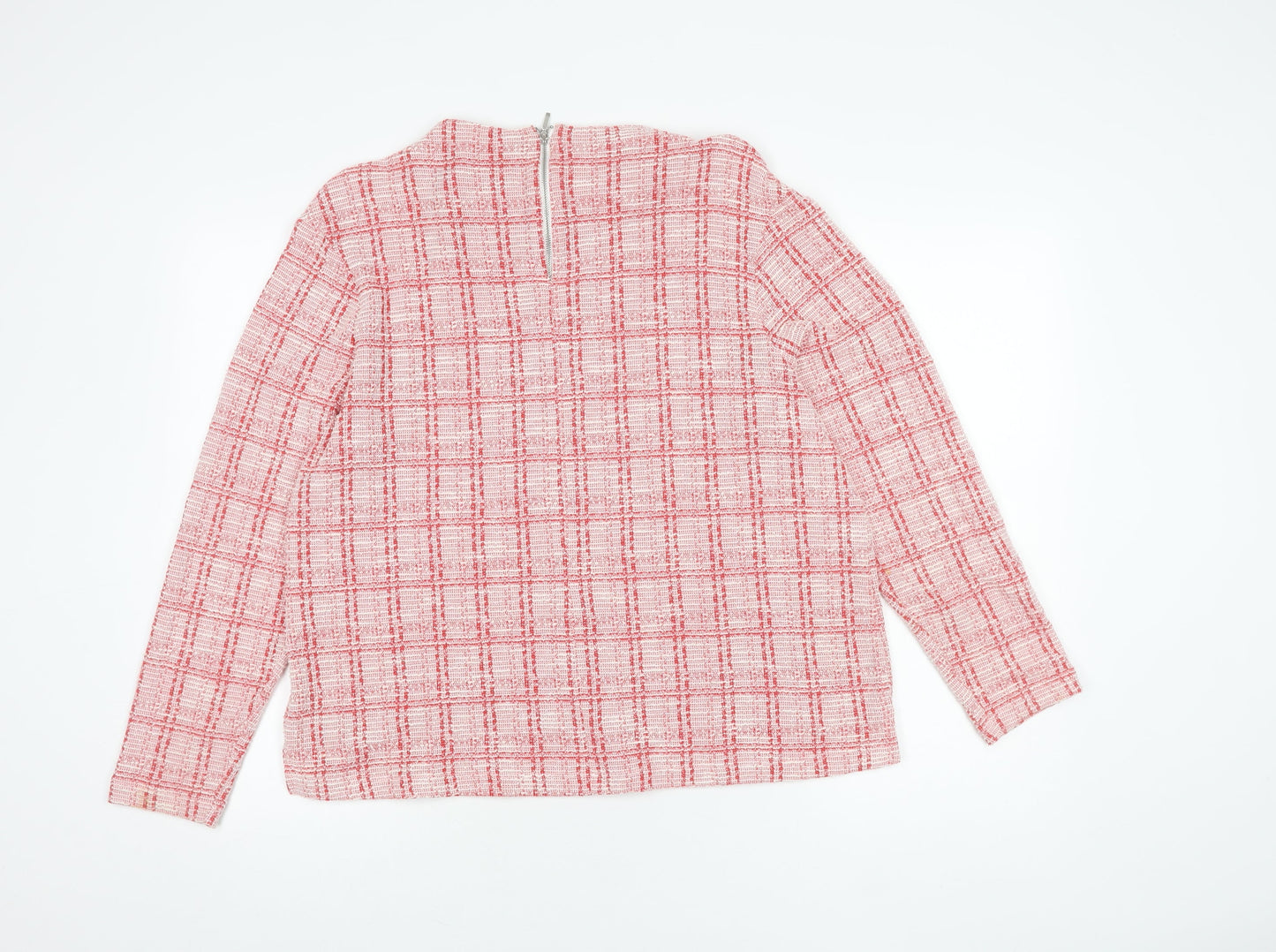 Womens UK Size 18 Marks and Spencer Red Classic Blouse