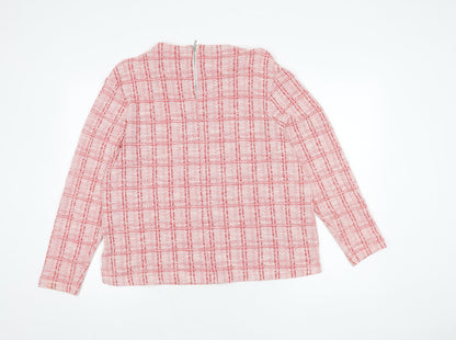 Womens UK Size 18 Marks and Spencer Red Classic Blouse