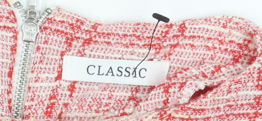 Womens UK Size 18 Marks and Spencer Red Classic Blouse