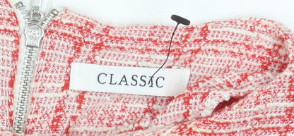 Womens UK Size 18 Marks and Spencer Red Classic Blouse