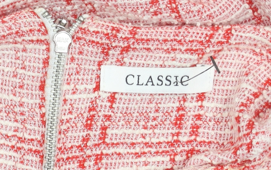 Womens UK Size 18 Marks and Spencer Red Classic Blouse