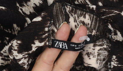 Zara Women's Animal Print Dress Size 12