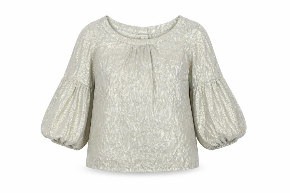 Womens UK Size 14 River Island Silver Basic Blouse
